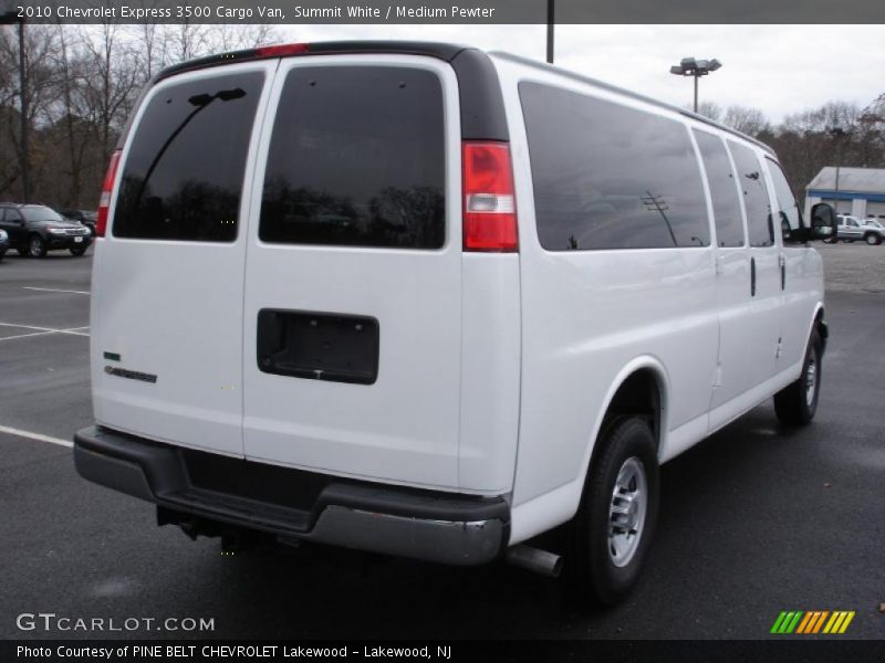 Summit White / Medium Pewter 2010 Chevrolet Express 3500 Cargo Van