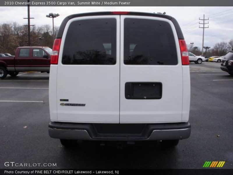Summit White / Medium Pewter 2010 Chevrolet Express 3500 Cargo Van