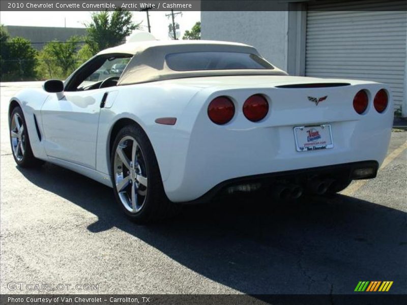 Arctic White / Cashmere 2010 Chevrolet Corvette Convertible