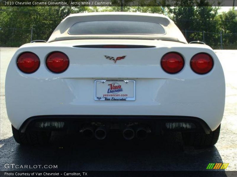 Arctic White / Cashmere 2010 Chevrolet Corvette Convertible