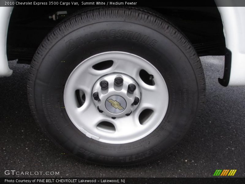 Summit White / Medium Pewter 2010 Chevrolet Express 3500 Cargo Van