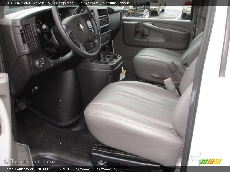 Summit White / Medium Pewter 2010 Chevrolet Express 3500 Cargo Van