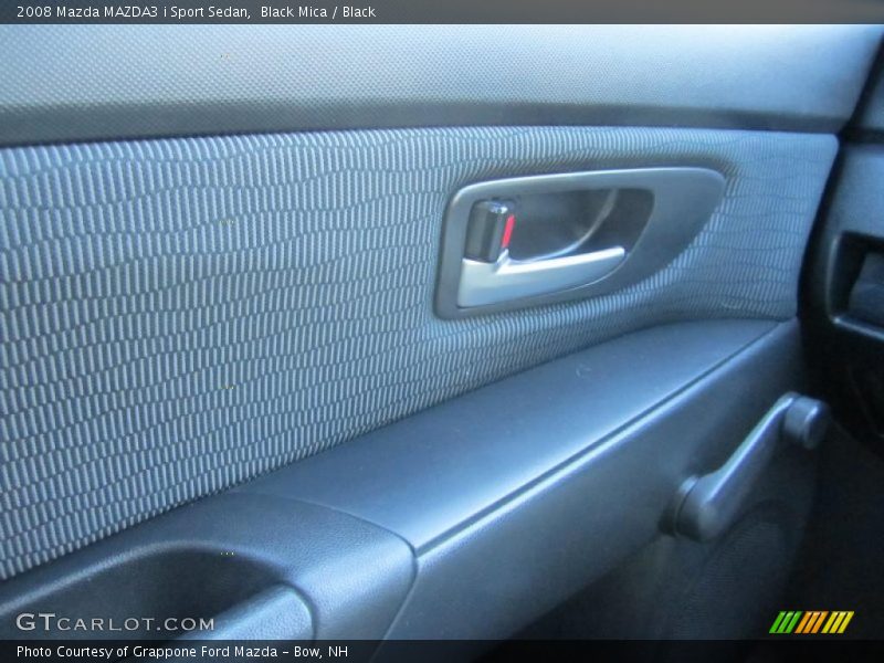 Black Mica / Black 2008 Mazda MAZDA3 i Sport Sedan
