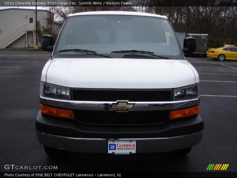 Summit White / Medium Pewter 2010 Chevrolet Express 3500 Cargo Van
