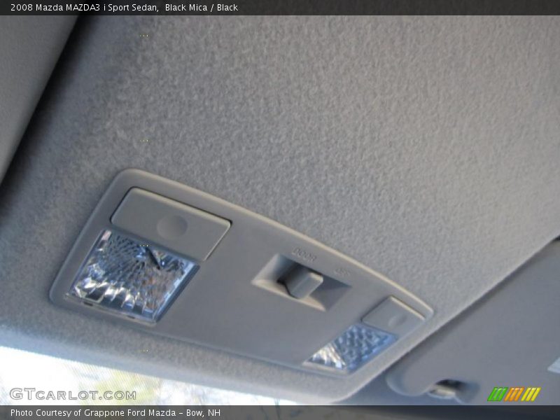 Black Mica / Black 2008 Mazda MAZDA3 i Sport Sedan
