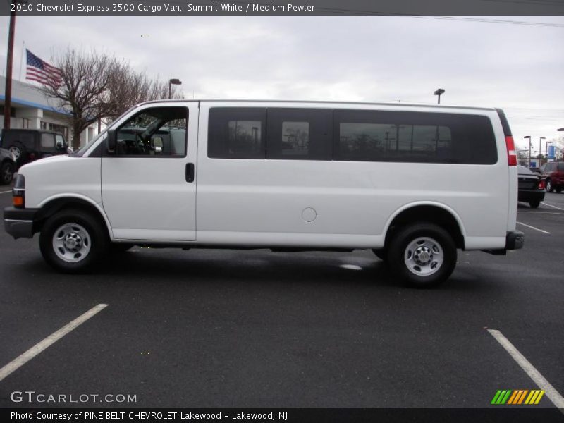 Summit White / Medium Pewter 2010 Chevrolet Express 3500 Cargo Van
