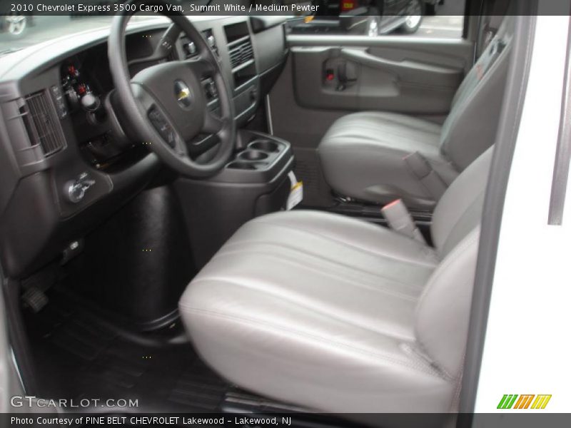 Summit White / Medium Pewter 2010 Chevrolet Express 3500 Cargo Van