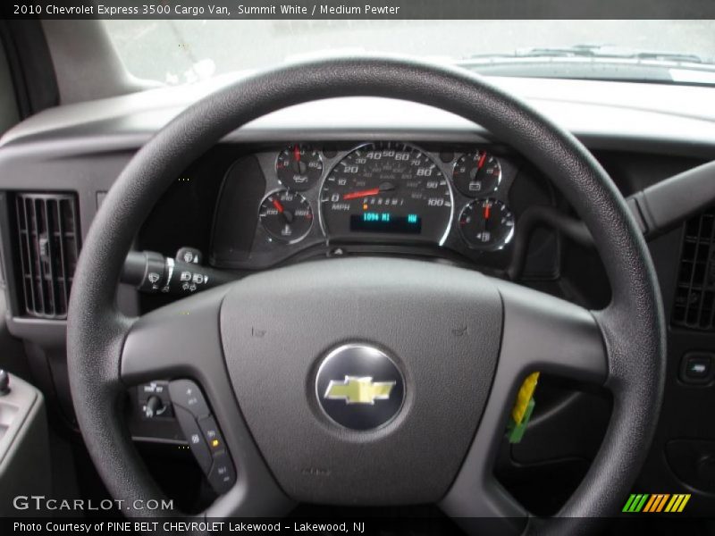 Summit White / Medium Pewter 2010 Chevrolet Express 3500 Cargo Van