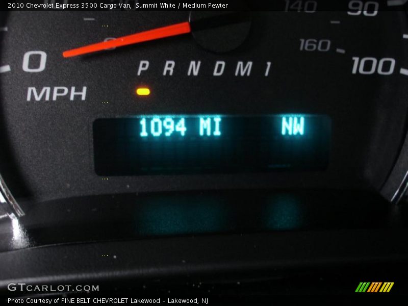 Summit White / Medium Pewter 2010 Chevrolet Express 3500 Cargo Van