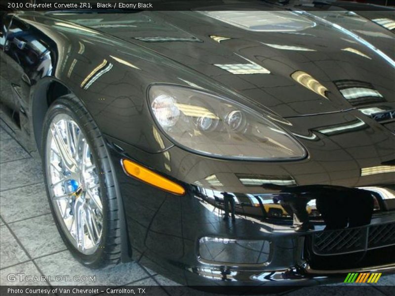 Black / Ebony Black 2010 Chevrolet Corvette ZR1