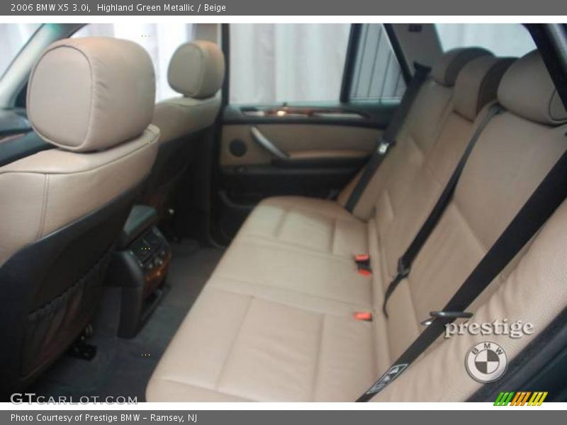 Highland Green Metallic / Beige 2006 BMW X5 3.0i