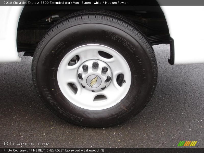 Summit White / Medium Pewter 2010 Chevrolet Express 3500 Extended Work Van