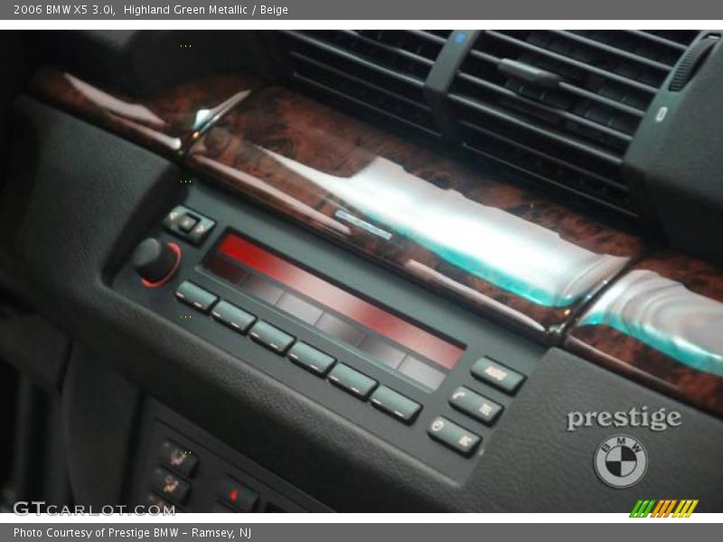 Highland Green Metallic / Beige 2006 BMW X5 3.0i
