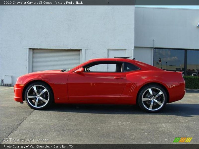 Victory Red / Black 2010 Chevrolet Camaro SS Coupe