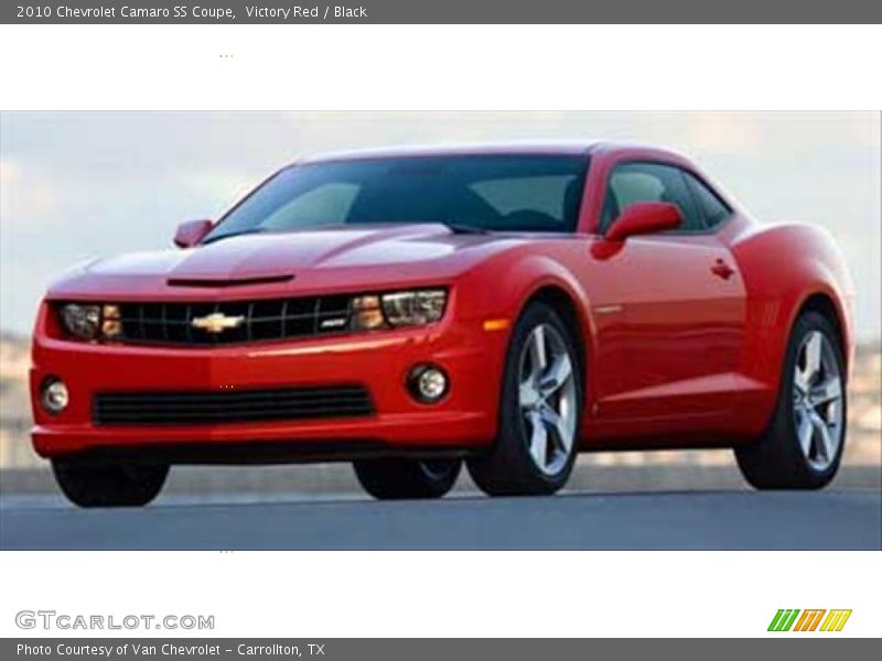 Victory Red / Black 2010 Chevrolet Camaro SS Coupe