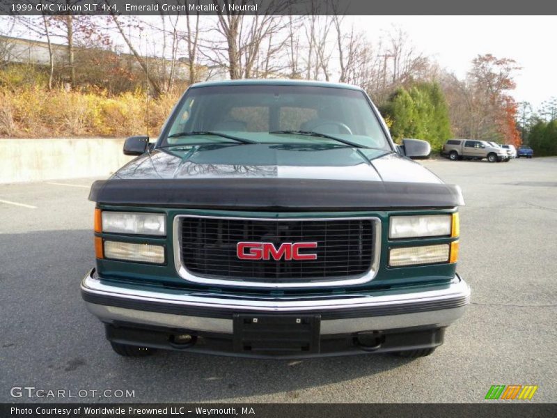 Emerald Green Metallic / Neutral 1999 GMC Yukon SLT 4x4