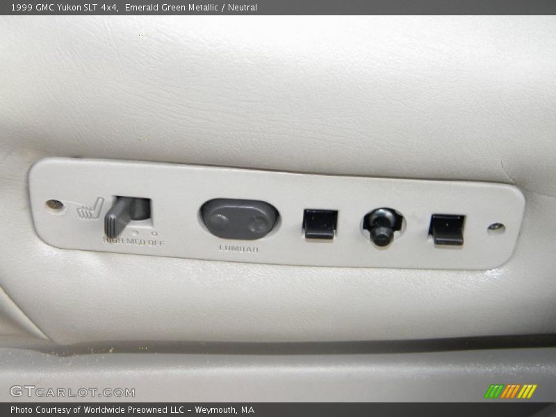 Controls of 1999 Yukon SLT 4x4