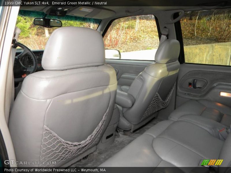 Emerald Green Metallic / Neutral 1999 GMC Yukon SLT 4x4