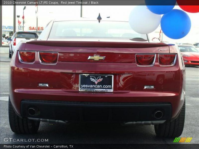 Red Jewel Tintcoat / Black 2010 Chevrolet Camaro LT/RS Coupe