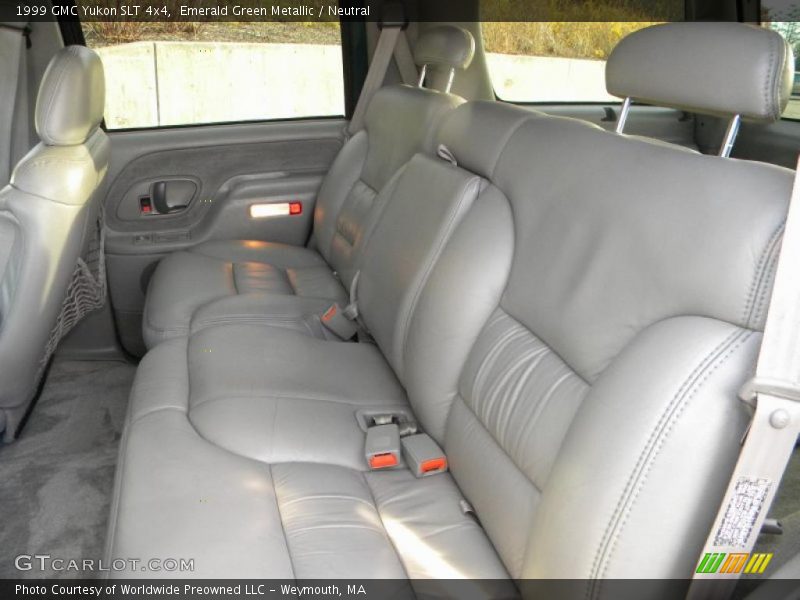 Emerald Green Metallic / Neutral 1999 GMC Yukon SLT 4x4