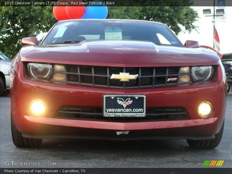 Red Jewel Tintcoat / Black 2010 Chevrolet Camaro LT/RS Coupe