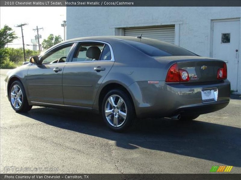 Mocha Steel Metallic / Cocoa/Cashmere 2010 Chevrolet Malibu LT Sedan