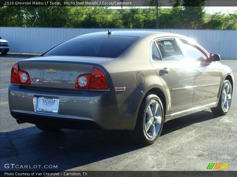 Mocha Steel Metallic / Cocoa/Cashmere 2010 Chevrolet Malibu LT Sedan