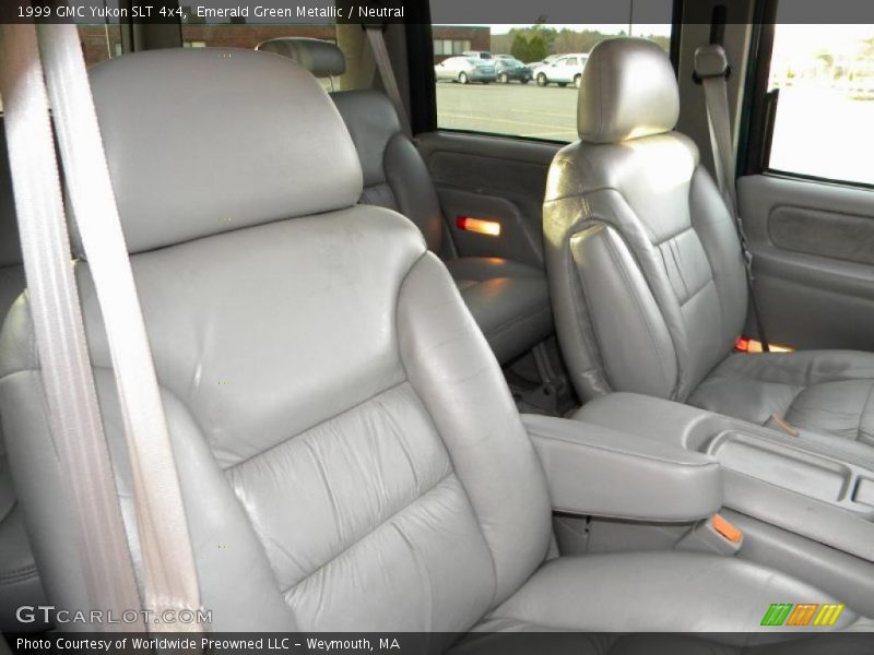 Emerald Green Metallic / Neutral 1999 GMC Yukon SLT 4x4