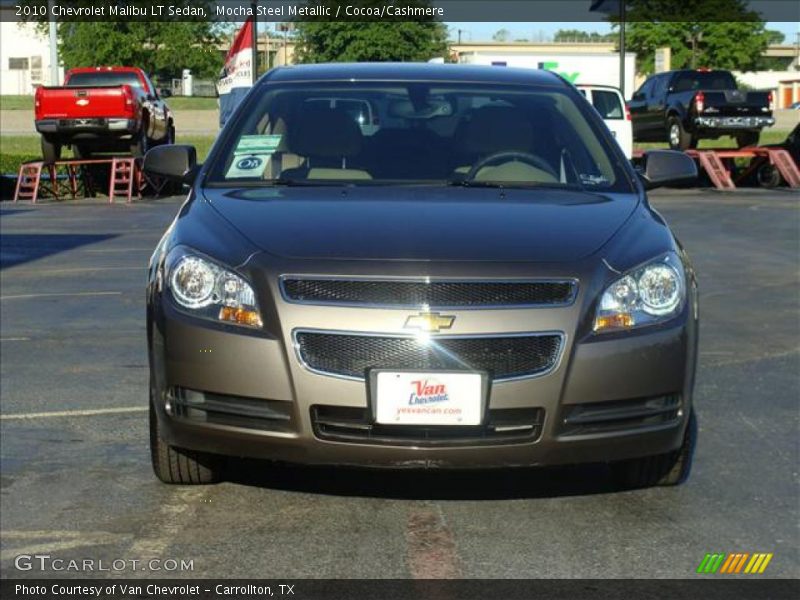 Mocha Steel Metallic / Cocoa/Cashmere 2010 Chevrolet Malibu LT Sedan