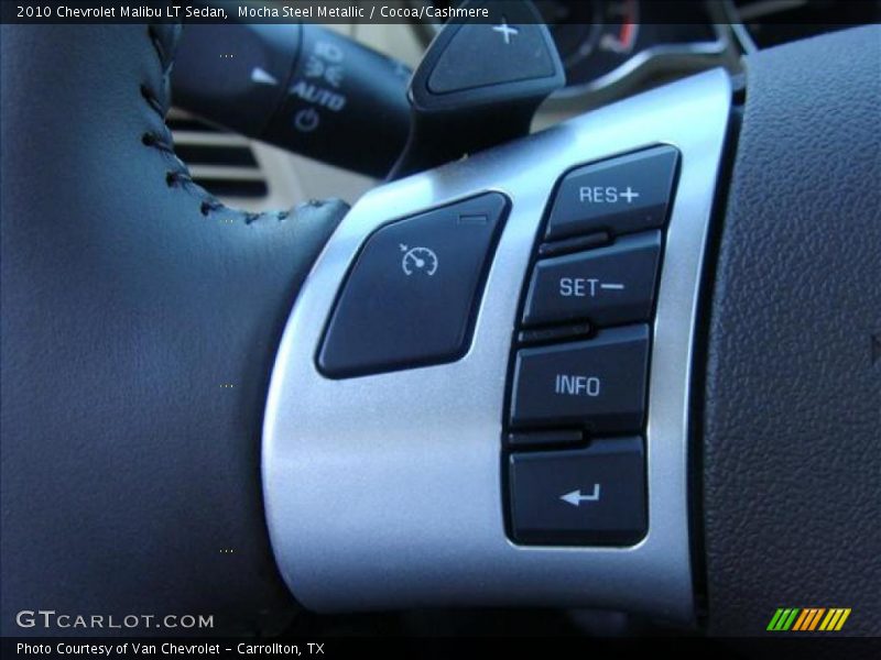 Mocha Steel Metallic / Cocoa/Cashmere 2010 Chevrolet Malibu LT Sedan