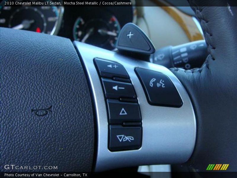 Mocha Steel Metallic / Cocoa/Cashmere 2010 Chevrolet Malibu LT Sedan