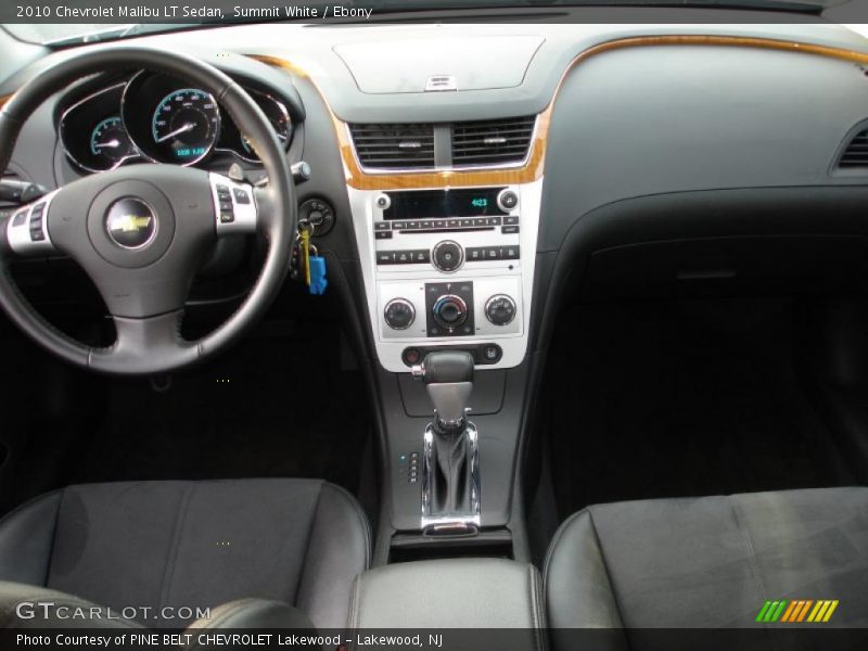 Summit White / Ebony 2010 Chevrolet Malibu LT Sedan