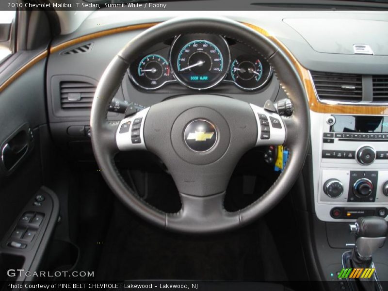 Summit White / Ebony 2010 Chevrolet Malibu LT Sedan