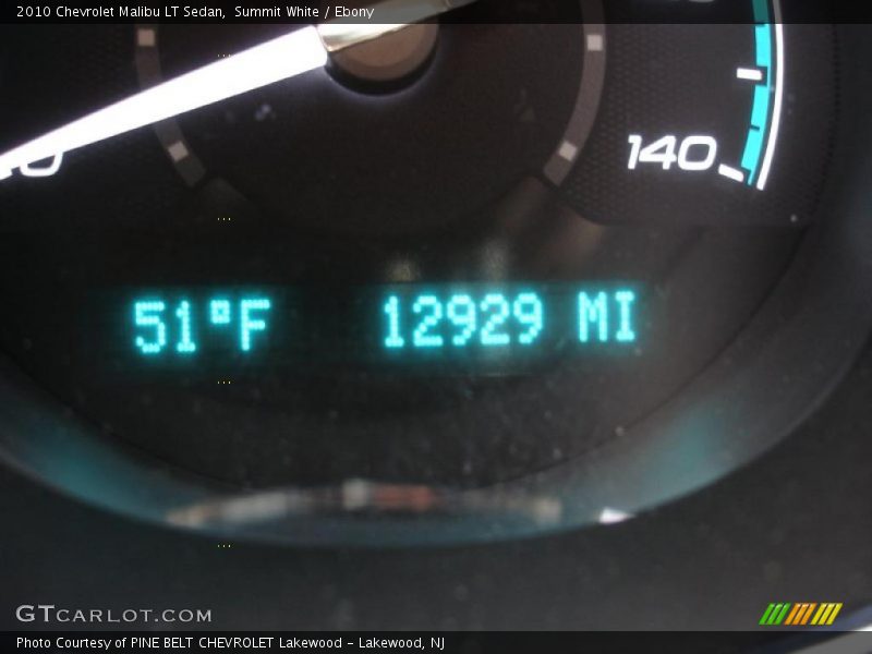 Summit White / Ebony 2010 Chevrolet Malibu LT Sedan