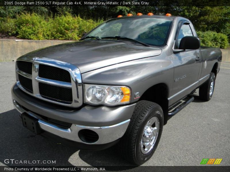 Mineral Gray Metallic / Dark Slate Gray 2005 Dodge Ram 2500 SLT Regular Cab 4x4