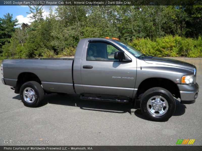Mineral Gray Metallic / Dark Slate Gray 2005 Dodge Ram 2500 SLT Regular Cab 4x4