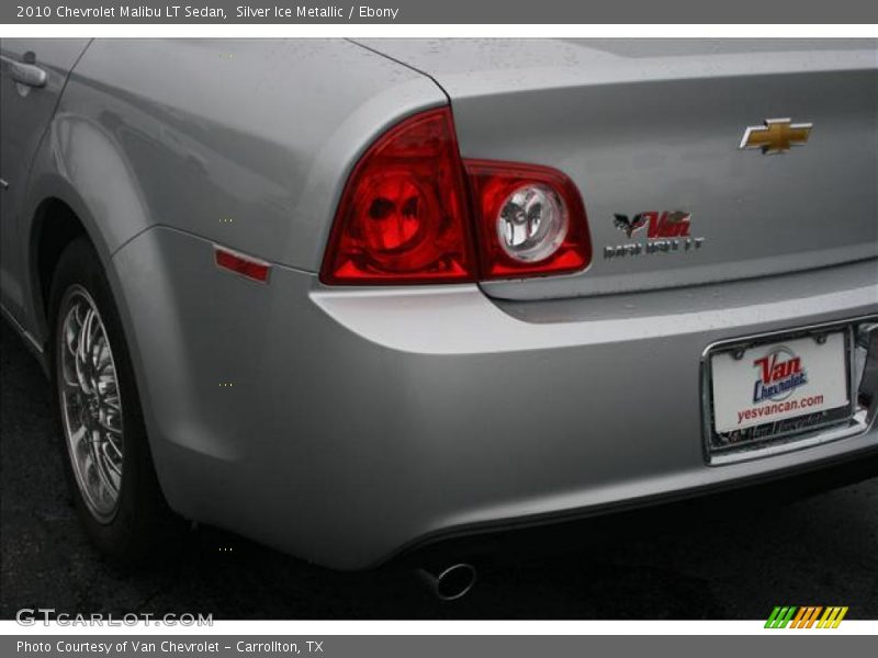 Silver Ice Metallic / Ebony 2010 Chevrolet Malibu LT Sedan