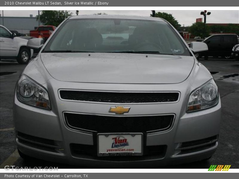 Silver Ice Metallic / Ebony 2010 Chevrolet Malibu LT Sedan