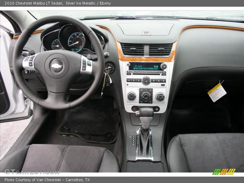 Silver Ice Metallic / Ebony 2010 Chevrolet Malibu LT Sedan