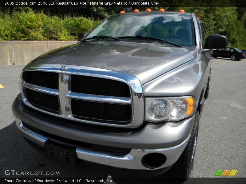 Mineral Gray Metallic / Dark Slate Gray 2005 Dodge Ram 2500 SLT Regular Cab 4x4