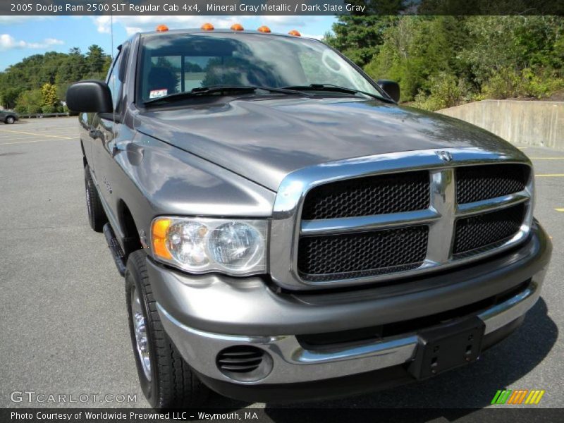 Mineral Gray Metallic / Dark Slate Gray 2005 Dodge Ram 2500 SLT Regular Cab 4x4