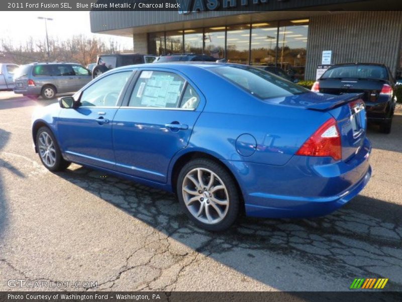  2011 Fusion SEL Blue Flame Metallic