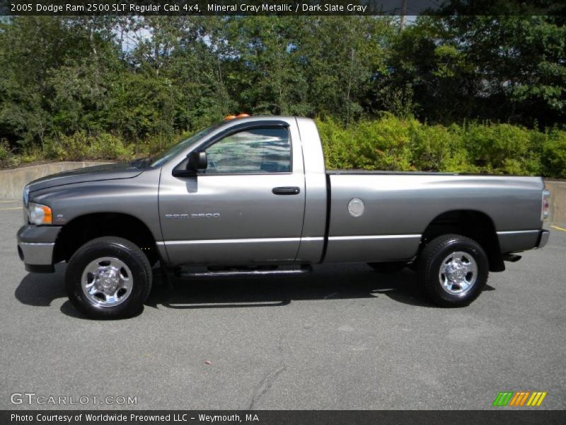 Mineral Gray Metallic / Dark Slate Gray 2005 Dodge Ram 2500 SLT Regular Cab 4x4
