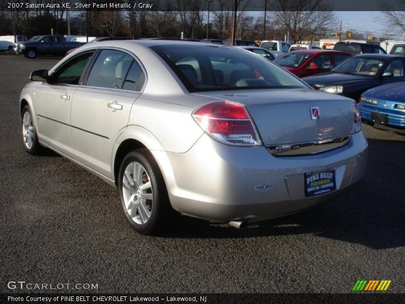 Silver Pearl Metallic / Gray 2007 Saturn Aura XE