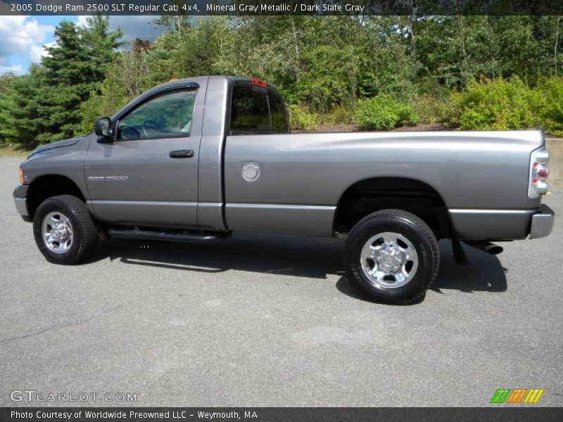 Mineral Gray Metallic / Dark Slate Gray 2005 Dodge Ram 2500 SLT Regular Cab 4x4