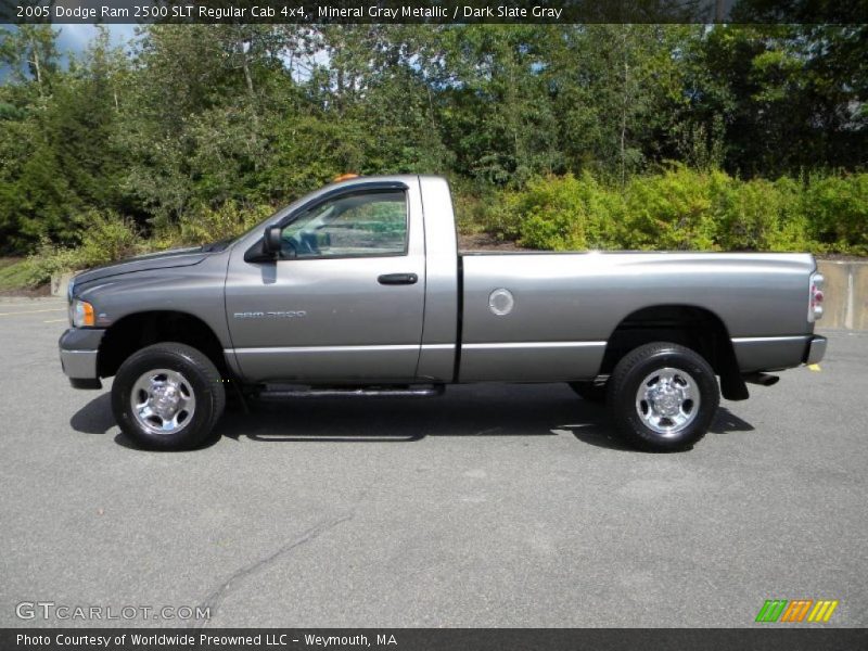 Mineral Gray Metallic / Dark Slate Gray 2005 Dodge Ram 2500 SLT Regular Cab 4x4