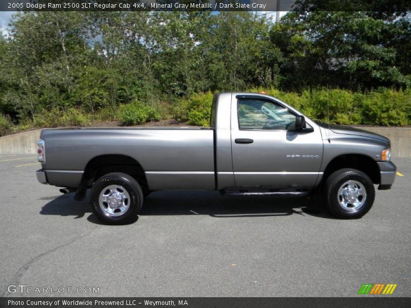 Mineral Gray Metallic / Dark Slate Gray 2005 Dodge Ram 2500 SLT Regular Cab 4x4