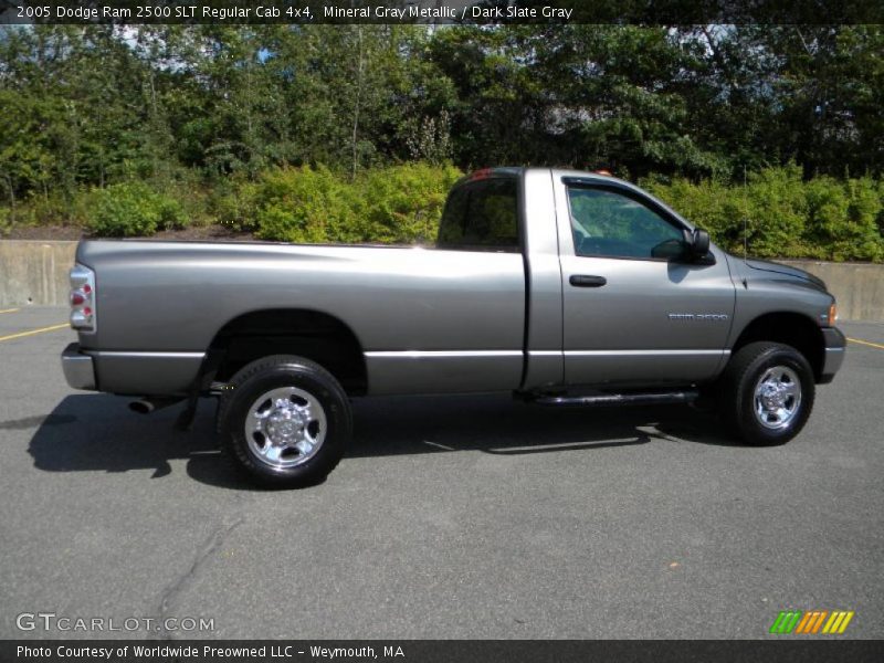 Mineral Gray Metallic / Dark Slate Gray 2005 Dodge Ram 2500 SLT Regular Cab 4x4