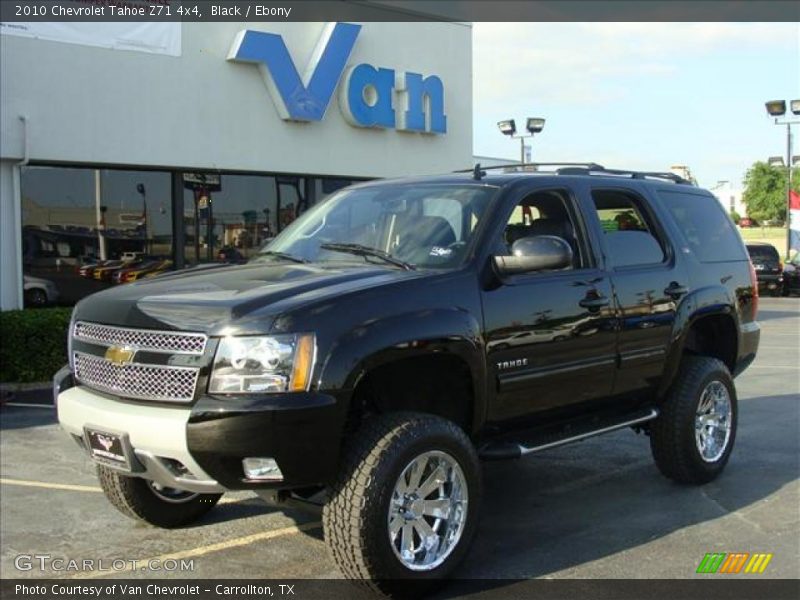 Black / Ebony 2010 Chevrolet Tahoe Z71 4x4