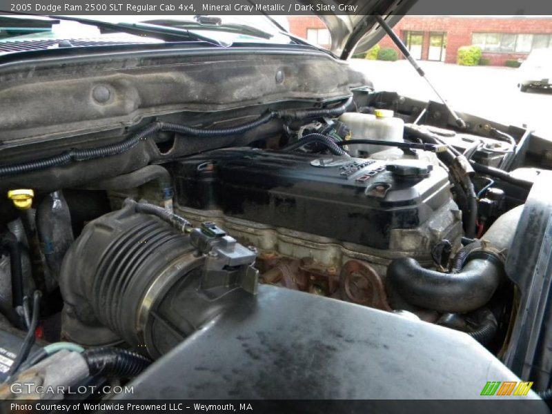  2005 Ram 2500 SLT Regular Cab 4x4 Engine - 5.9 Liter Cummins OHV 24-Valve Turbo-Diesel Inline 6-Cylinder